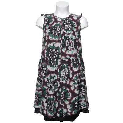 Klänning (Grå, Flerfärgad) från Burberry Children Bomull, Silke