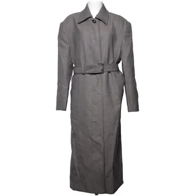 Trenchcoat (Grijs) van Stella McCartney for H&M Wol, Viscose
