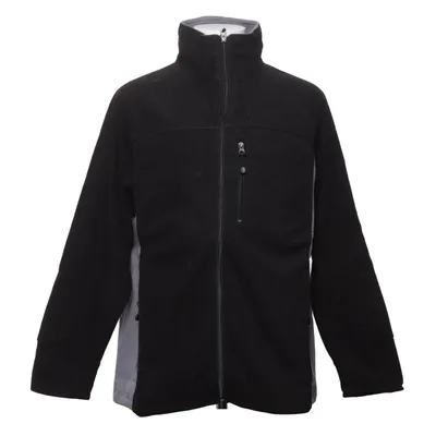 Fleece jacket (Black, Gray) from MultiTex Polyamide, Polyester, Polyurethane