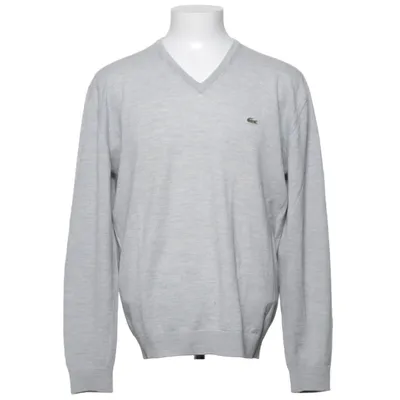 Pull-over (Gris) de Lacoste Polyester, Laine