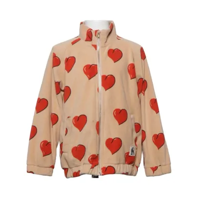 Fleece jacket (Beige, Red) from Mini Rodini Polyester