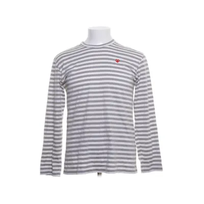 Långärmad t-shirt (Grå, Vit) från Comme des Garçons PLAY Bomull