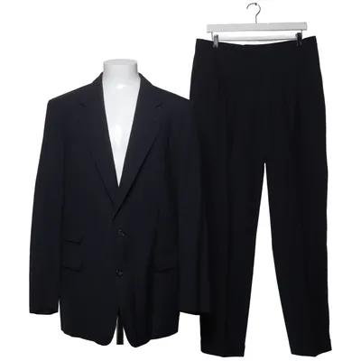 Suit (Black) from Burberry Polyester, Viscose, Wool