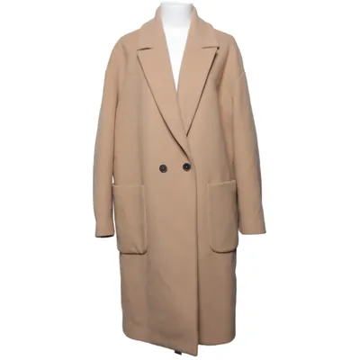 Coat (Beige) from MSGM Polyamide, Wool