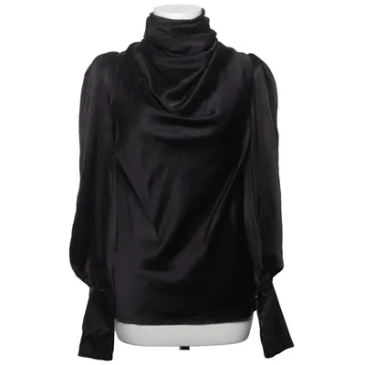 Blouse (Zwart) van Zimmermann Elastaan, Zijde