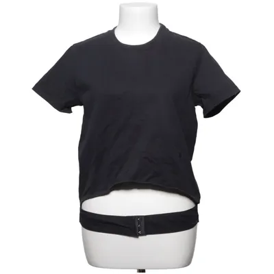 T-shirt (Zwart) van Helmut Lang Katoen, Viscose