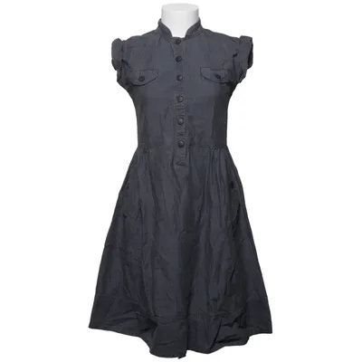 Robe chemise (Gris) de Thomas Burberry Coton, Lin