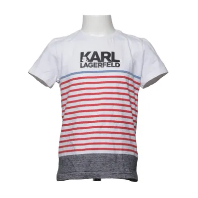 T-shirt (Weiß, Rot, Grau) von Karl Lagerfeld Kids Baumwolle, Elasthan
