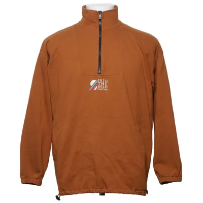 Collegetröja (Brun) från Kaotiko Bomull, Polyester