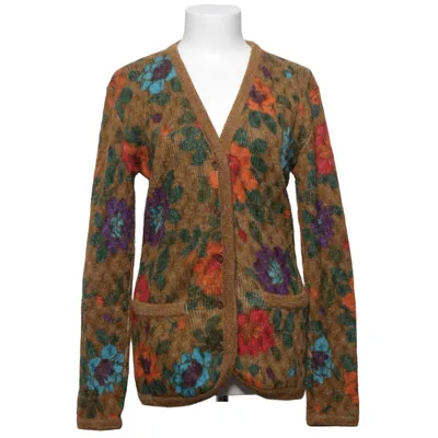 Cardigan (Bruin, Meerkleurig) van Kenzo Alpacawol, Polyamide, Viscose