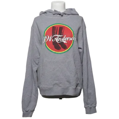 Sweat à capuche (Gris) de JW Anderson Coton