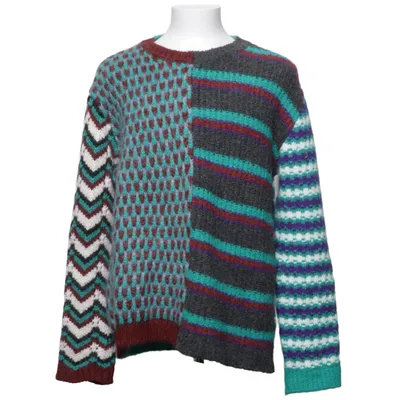 Sweater (Blå, Flerfarvet) fra Marni Akryl, Alpacauld, Elastan, Mohair, Polyamid
