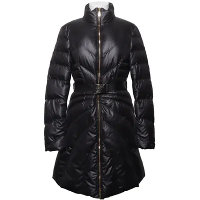 Donsjack (Zwart) van Versace Collection Dons, Veer, Polyester