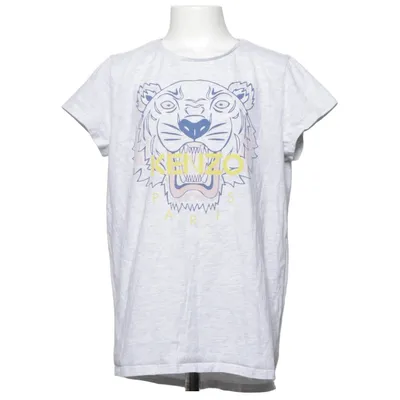 T-shirt (Gray, Multicolored) from Kenzo Kids Cotton, Polyester