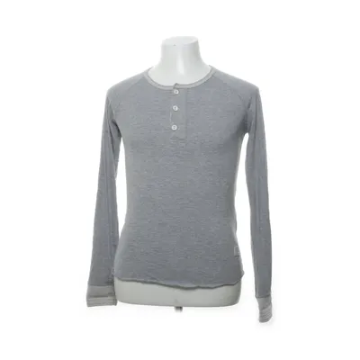 Henley T-shirt (Grå) fra Cottonfield Polyester, Bomuld