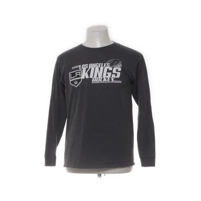 Långärmad t-shirt (Grå) från Delta Pro Weight Bomull, Polyester