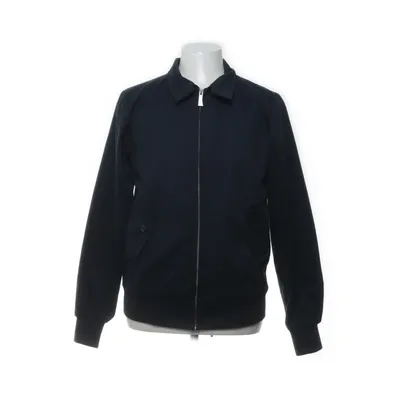 Jacket (Blue) from Harrington Cotton, Polyester