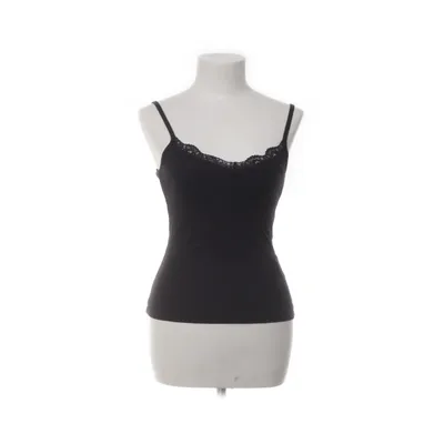Tanktop (Zwart) van Black Palms the Label Elastaan, Viscose