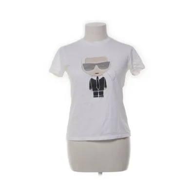 T-shirt (Vit) från Karl Lagerfeld Bomull