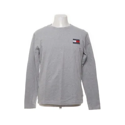 Langærmet t-shirt (Grå) fra Tommy Hilfiger Jeans Bomuld
