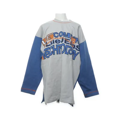 Langærmet t-shirt (Grå, Blå) fra Lee Bomuld