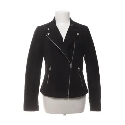 Leather jacket (Black) from Esmara by Heidi Klum Polyester, Leather