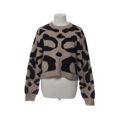 Pull-over (Beige, Noir) de Camaïeu Acrylique, Élasthane, Polyester