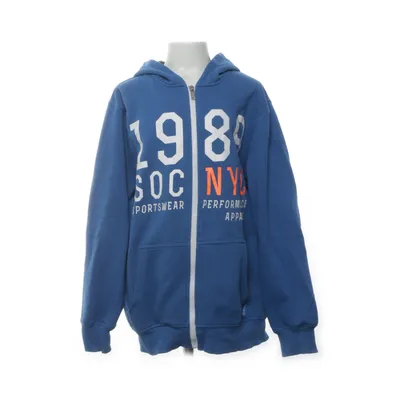 Huvtröja (Blå) från SOC Bomull, Polyester