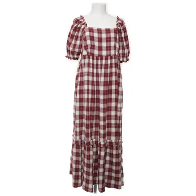 Maxi jurk (Rood) van Newbie by KappAhl Organisch katoen