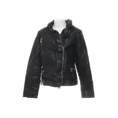 Bikerjack (Zwart) van Zara Girls Katoen, Polyester, Viscose