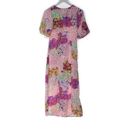 Långklänning (Rosa, Blå, Flerfärgad) från Influence Polyester