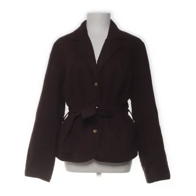 Blazer (Brown) from Jarvi Muoti Linen, Viscose