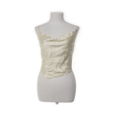 Slå-om top (Beige) fra Gina Tricot Viscose