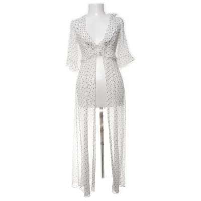 Beach dress (White, Black) from We are Leone Silk