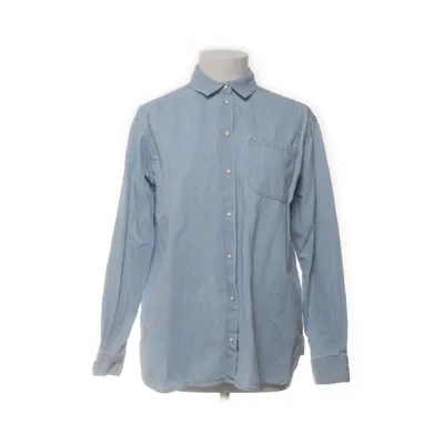 Denim blouse (Blauw) van Sézane Katoen