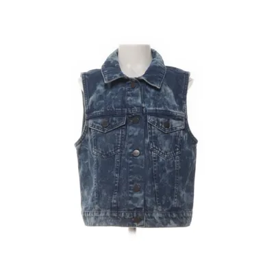 Jeansväst (Blå) från Monki Bomull