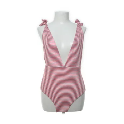 Badedragt (Pink, Hvid) fra Oysho Elastan, Polyester
