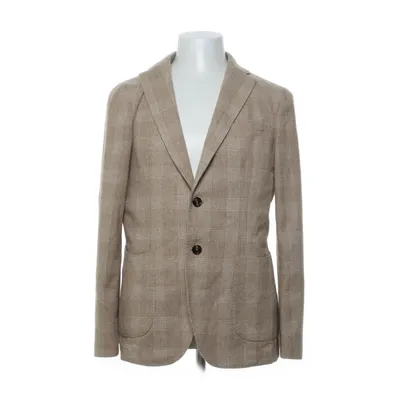 Kavaj (Beige, Flerfärgad) från Made in italy Ull, Nylon, Viskos, Bomull