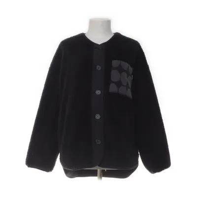 Cardigan (Noir) de Marimekko x Uniqlo Polyester recyclé