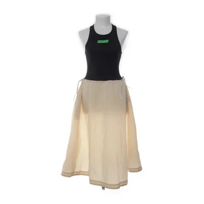 Klänning (Beige, Svart) från Ganni Polyamid, Polyuretan, Återvunnen polyester