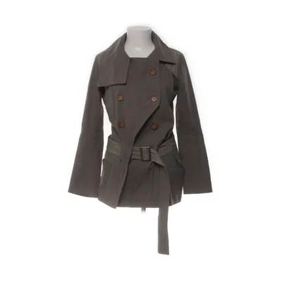 Trenchcoat (Grå) fra Mos Bomuld, Elastan