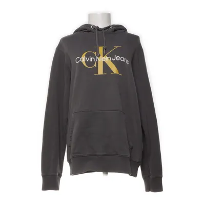 Huvtröja (Grå) från Calvin Klein Jeans Bomull