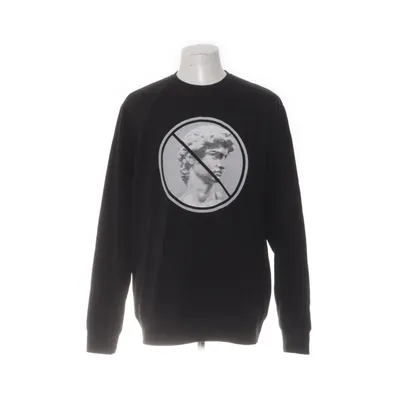 Hoodie (Black) from Solid Cotton, Polyester