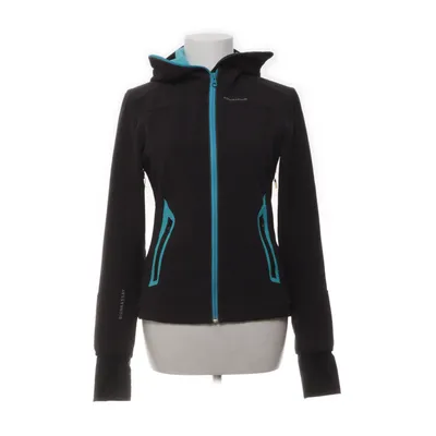 Softshelljacka (Svart, Blå) från Quechua Elastan, Polyester, Polyuretan
