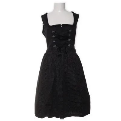 Dirndl (Zwart, Wit) van Almsach Katoen