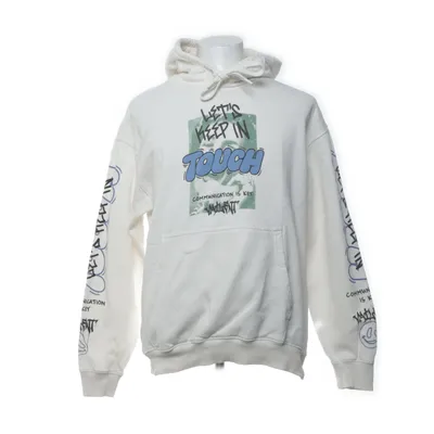 Capuchon sweater (Wit, Meerkleurig) van Vailent Katoen