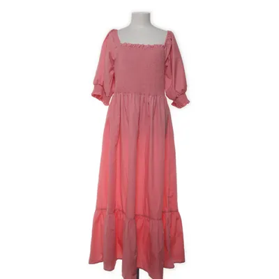 Långklänning (Rosa) från BYIC Bomull, Polyester