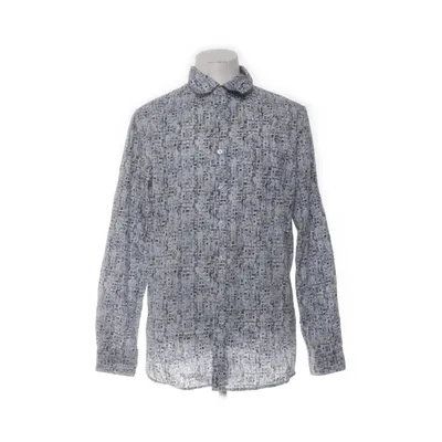 Shirt (Blue, Multicolored) from Dressmann Cotton