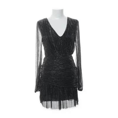 Cocktail dress (Black, Silver) from Meet x Tiger Polyester, Elastane, Viscose