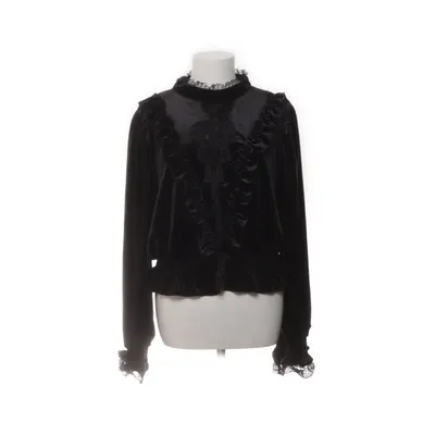 Blus (Svart) från Romwe Elastan, Polyester